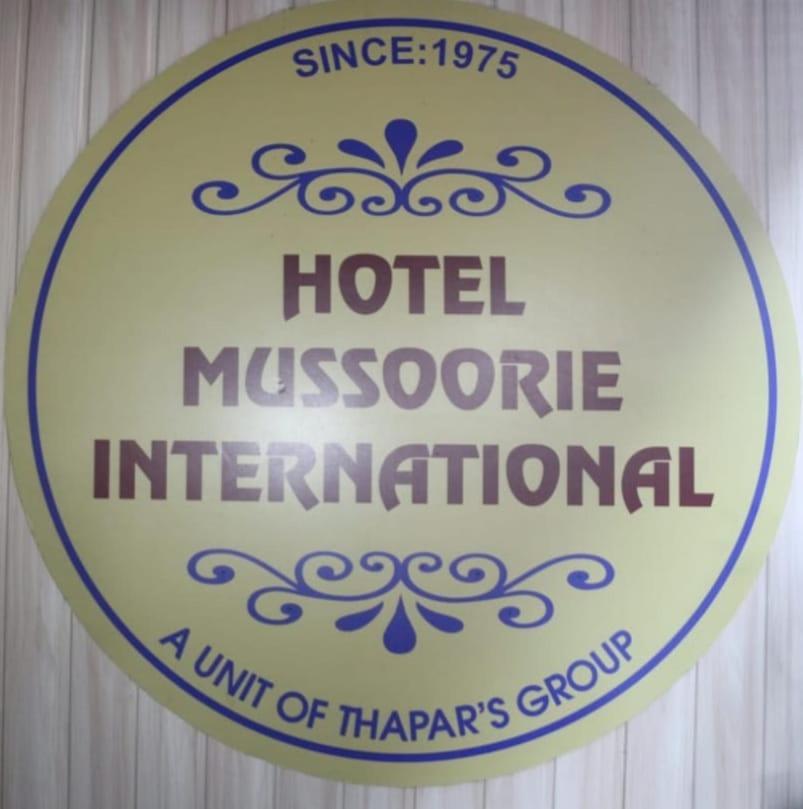 Hotel The Mussoorie International מראה חיצוני תמונה